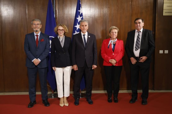 Members of the leadership of the Joint Committee for Defense and Security of BiH and the Delegation of the BiH Parliamentary Assembly to the NATO Parliamentary Assembly held a meeting with the Deputy Secretary General of NATO